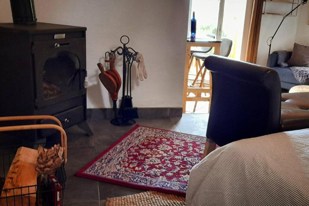 Casa Aguar: Acogedora Casa De Invitados En El Bosque Barrial エクステリア 写真