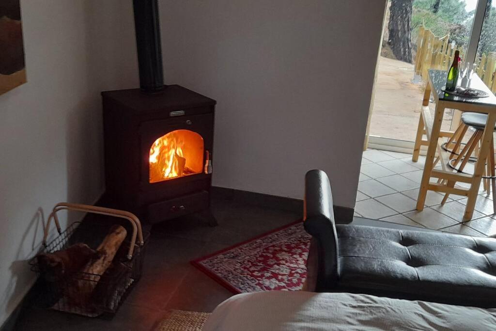 Casa Aguar: Acogedora Casa De Invitados En El Bosque Barrial エクステリア 写真