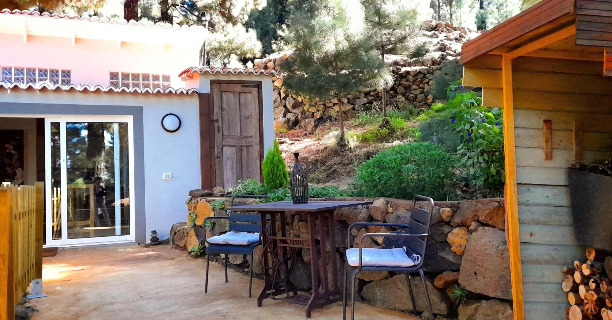 Casa Aguar: Acogedora Casa De Invitados En El Bosque Barrial エクステリア 写真